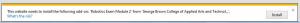 Allow install prompt